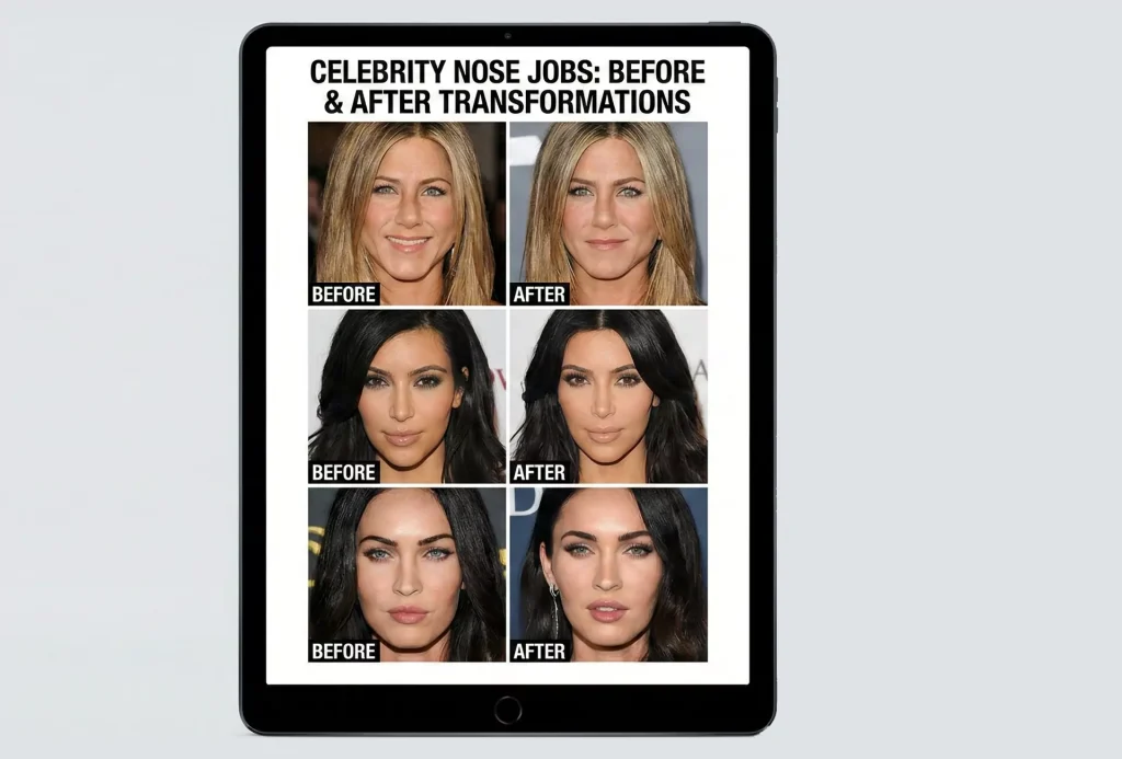 Celebrities Who Have Had Nose Jobs Before and After Photos