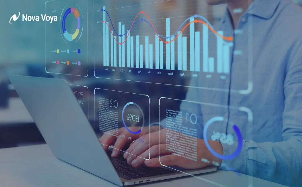 Data analytics dashboard displaying key medical tourism marketing metrics, including lead source performance, time-to-conversion, and referral conversion rates.