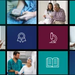 Visual representation of the seamless patient journey from initial contact to post-care follow-up, highlighting digital and human interaction points.