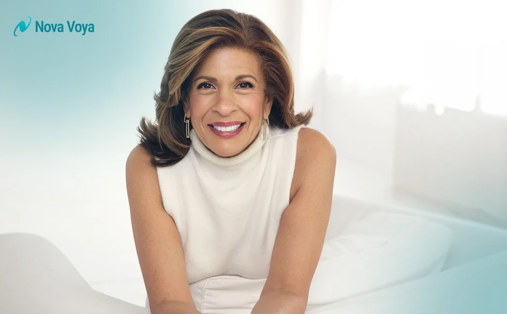 TV Host Hoda Kotb, a breast cancer survivor.