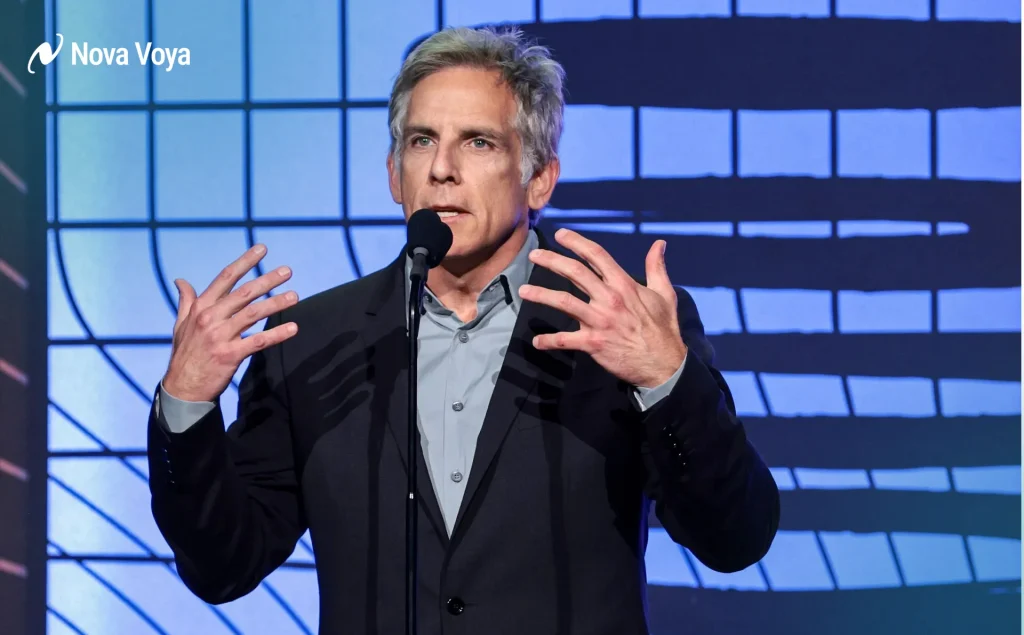 Actor Ben Stiller, who advocates for early PSA testing for prostate cancer.