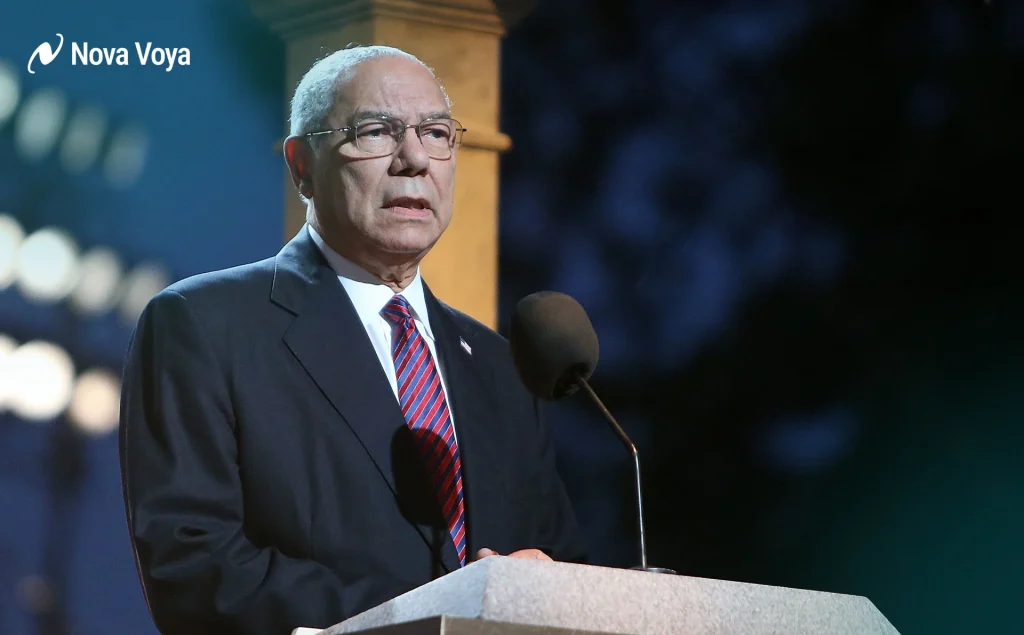 The late General Colin Powell.