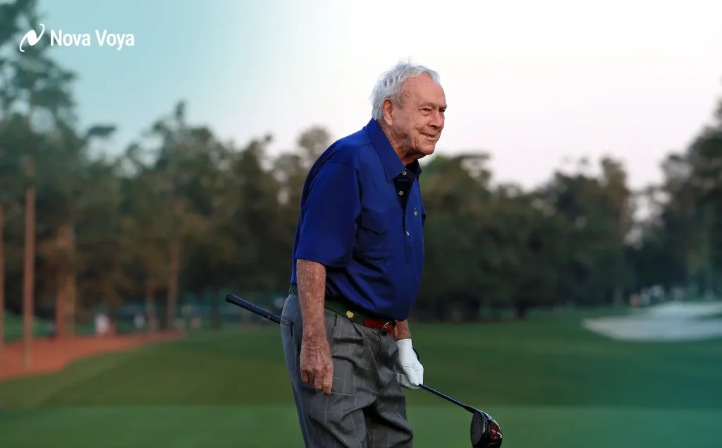 Golf legend Arnold Palmer.