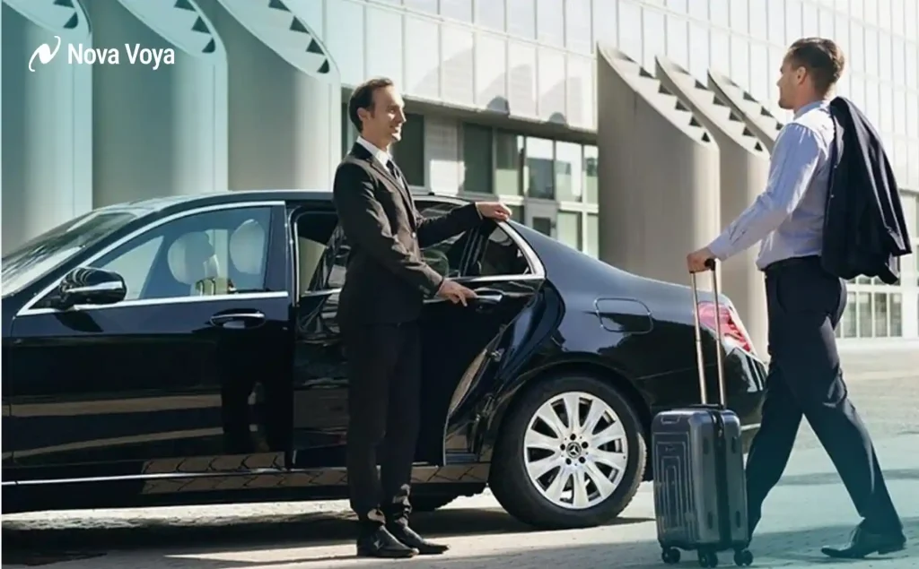 Patient transport options near Dubai Healthcare City.