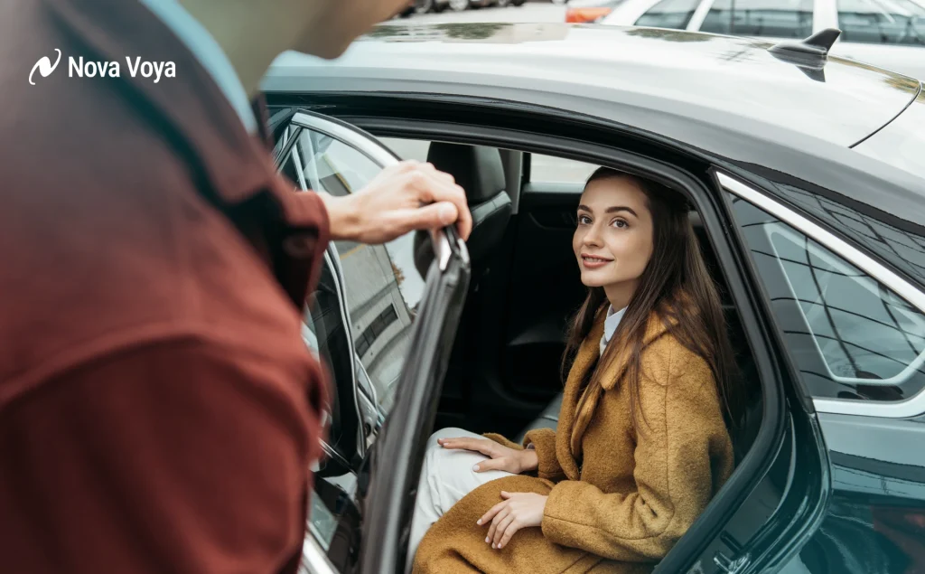 Taking a Careem taxi in Dubai for medical appointments.