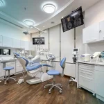 A composite image blending the Dubai skyline with a modern medical facility, representing UAE Medical Travel.