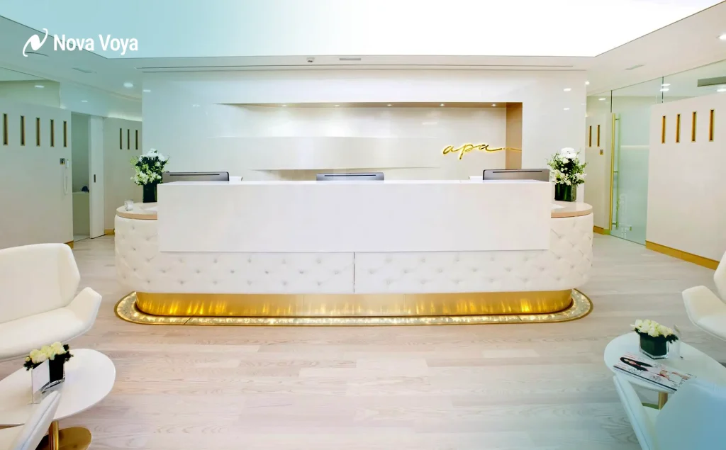 Apa Aesthetic Dubai, luxury cosmetic dentistry clinic in Jumeirah.