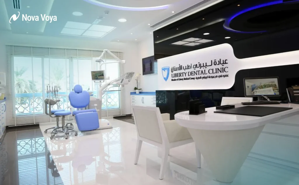 Liberty Dental Clinic Dubai, famous for celebrity smile makeovers.