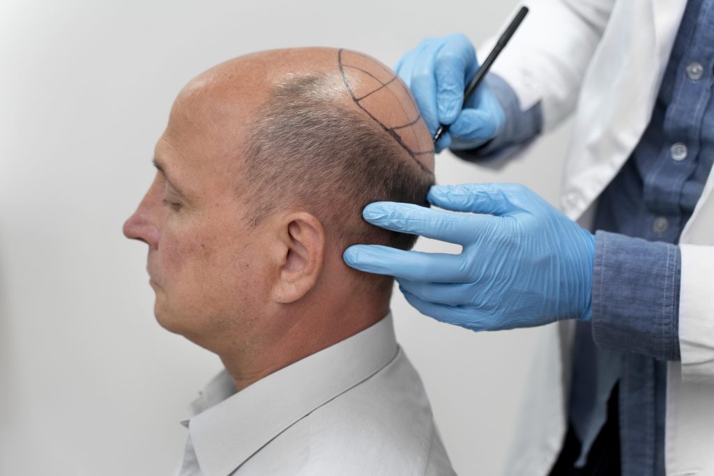 Natural Hair Transplant Results in Dubai - FUE