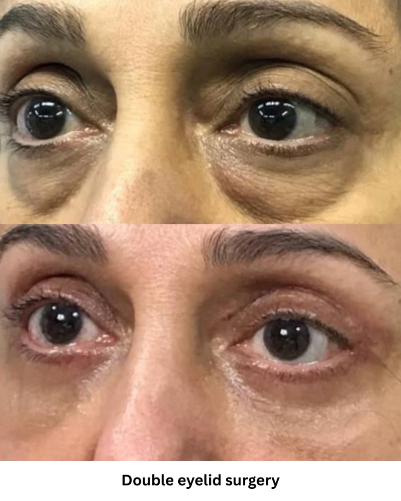 double eyelid surgery result